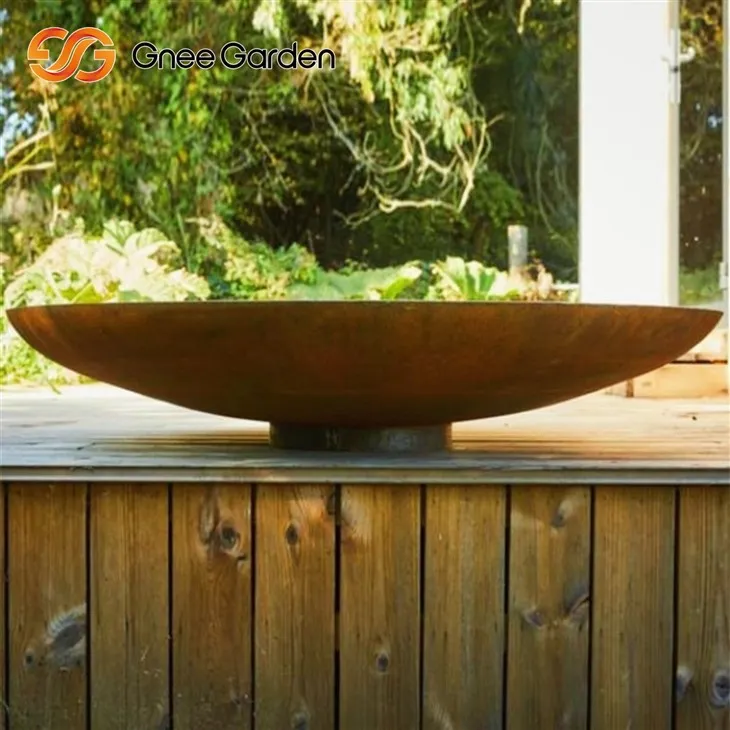 Corten Classic Fire Bowl Rustikalni čar