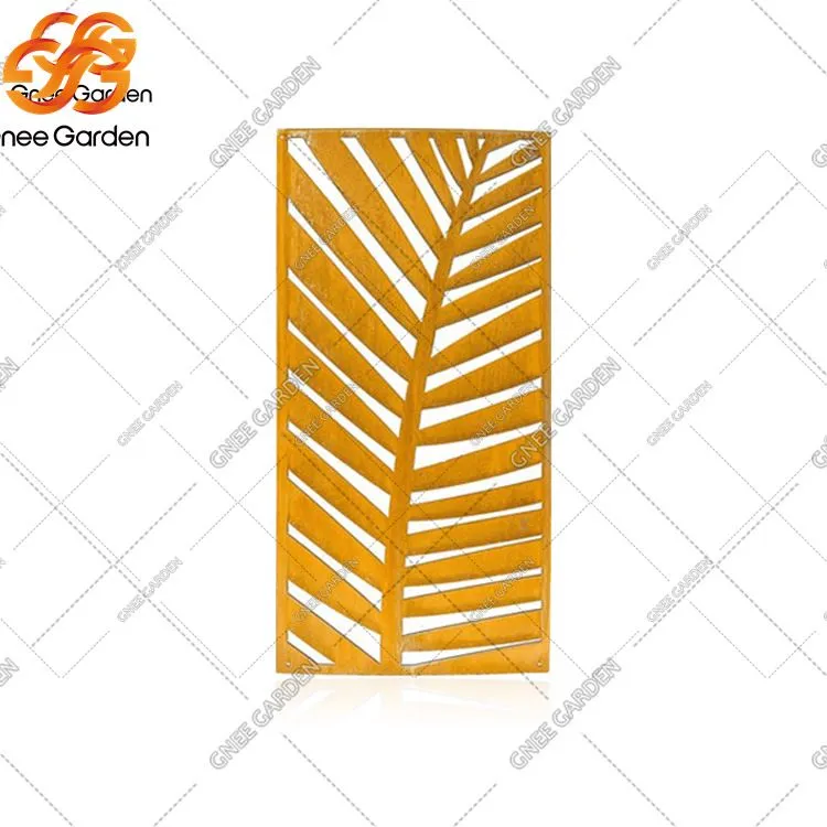 Corten   vrt   zaslon   plošče