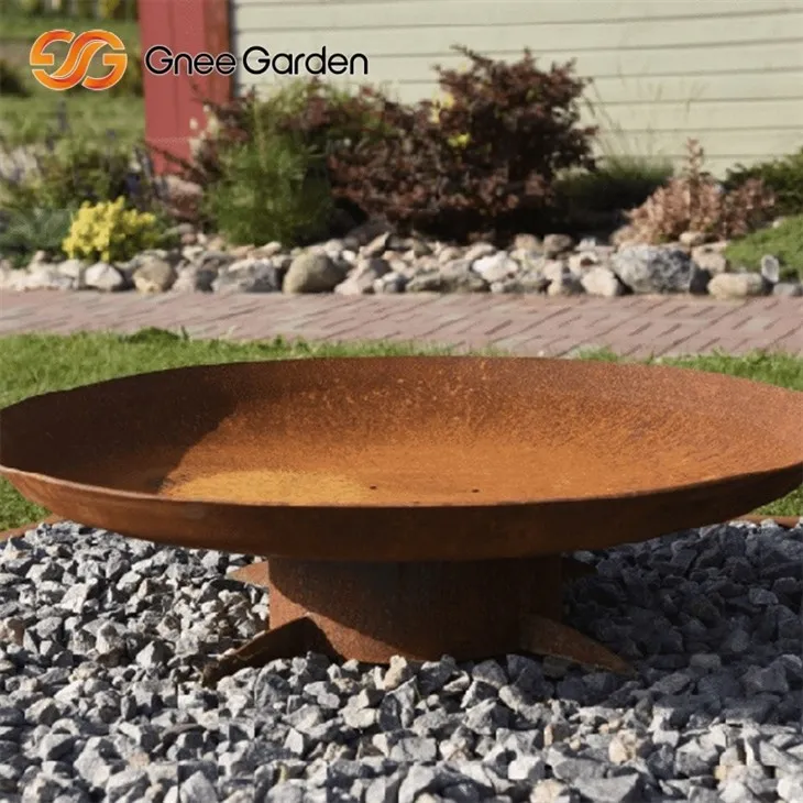 Sodobna zasnova Corten Steel Fire Pit