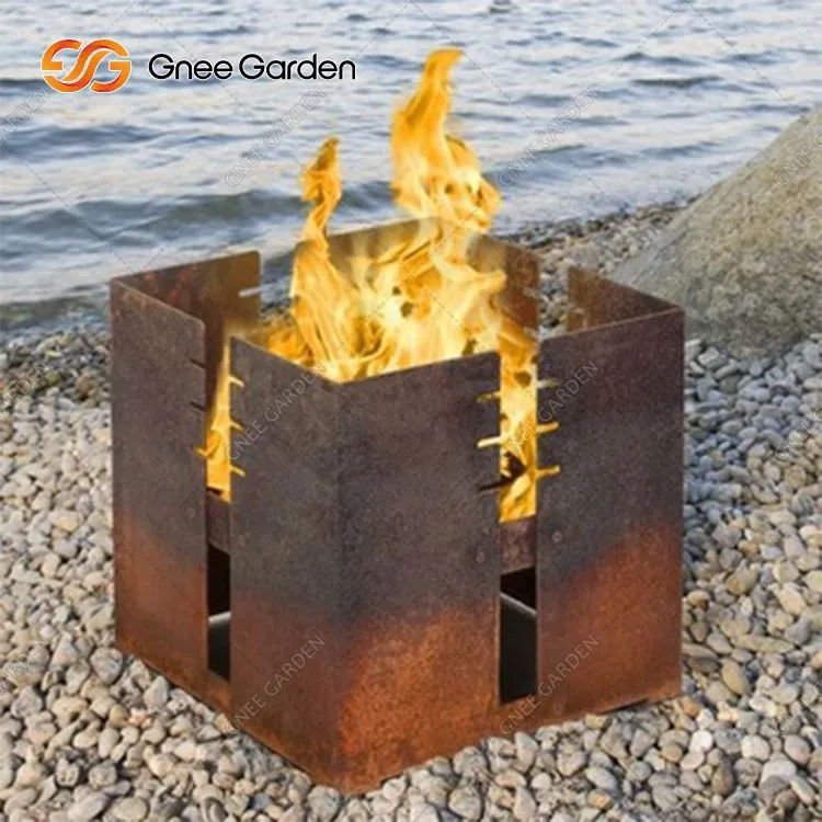 Corten Steel BBQ žari za kuhanje na prostem