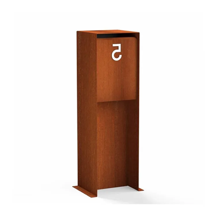 Poštni nabiralnik Corten Steel