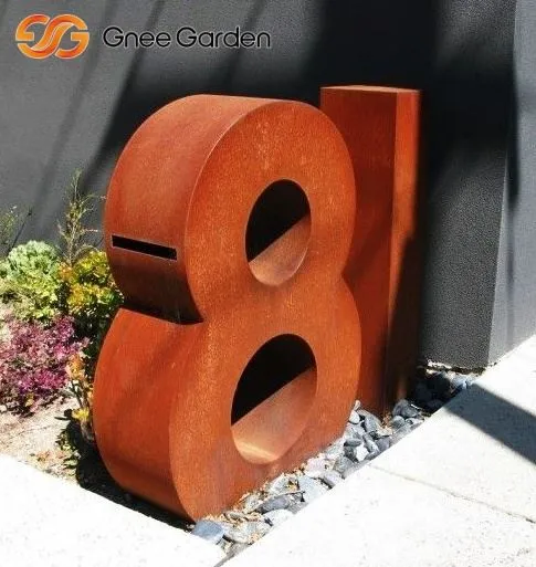 Corten Steel Metal Teckboil na prodaj