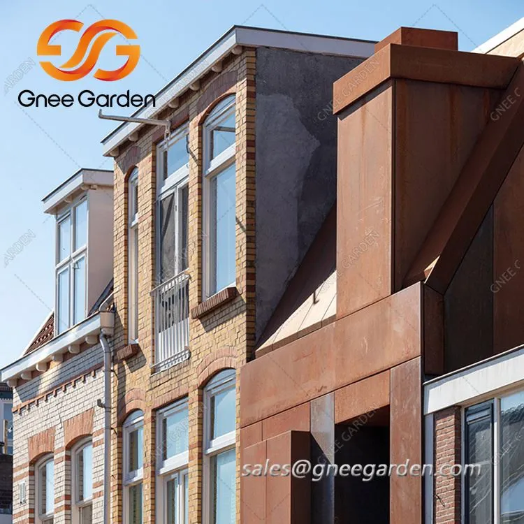 Stranske plošče Corten Steel