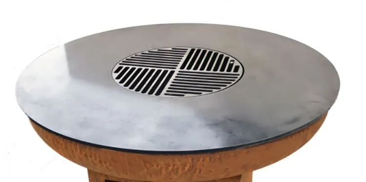 Žar za žar na drva Corten Steel