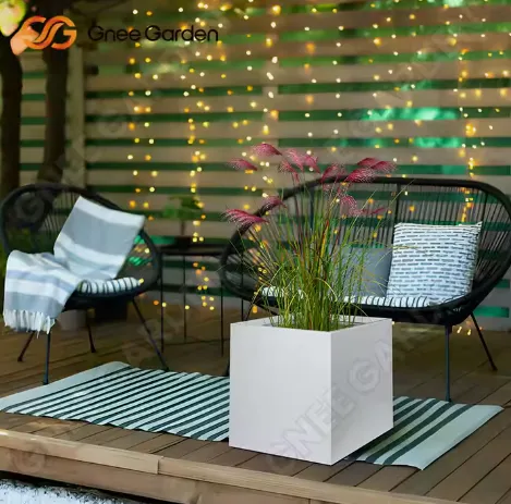 Steel Sheet Flower Box Planter Box Garden Decoration