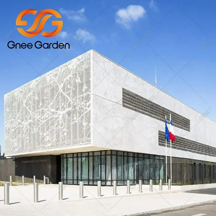 Dekorativne kovinske plošče za zunanjo uporabo