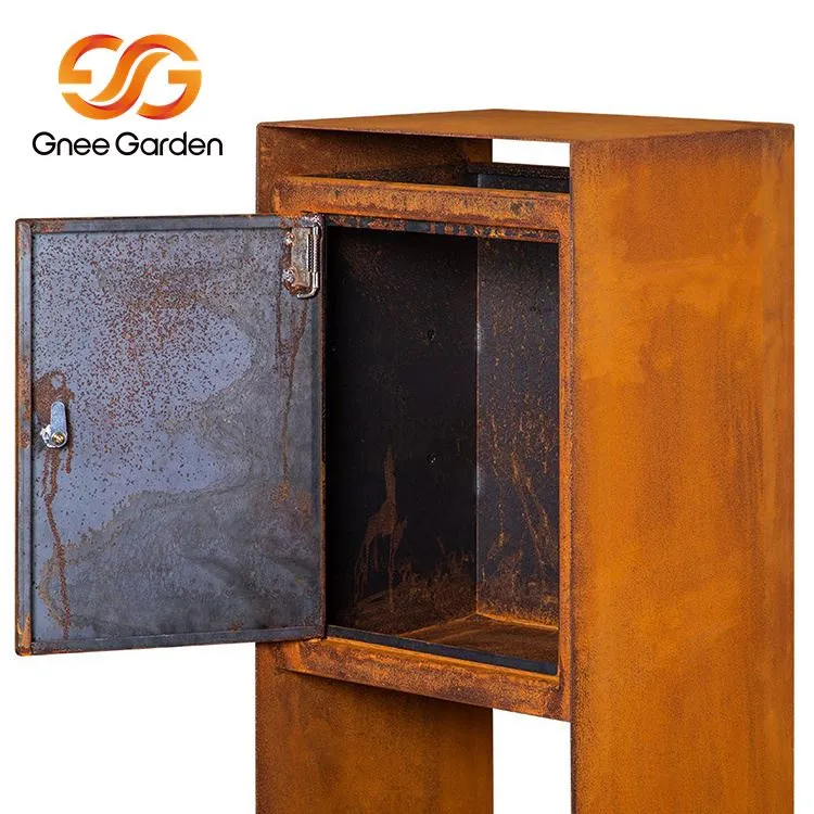 Kovinski poštni nabiralnik Corten Steel