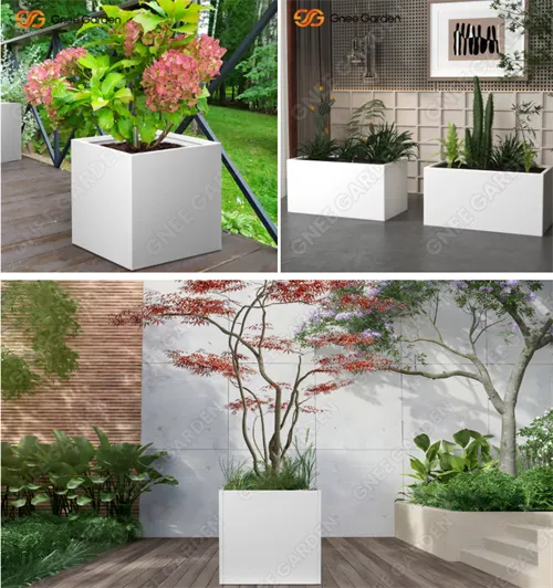 metal plant pots metal plant pots