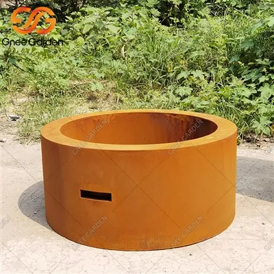 Corten Burning Firepit