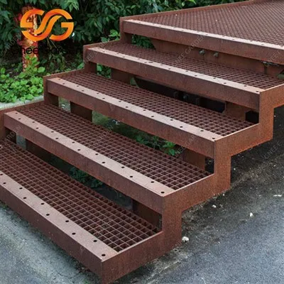 Jeklene stopnice Corten