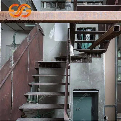 Vrtne jeklene stopnice Corten